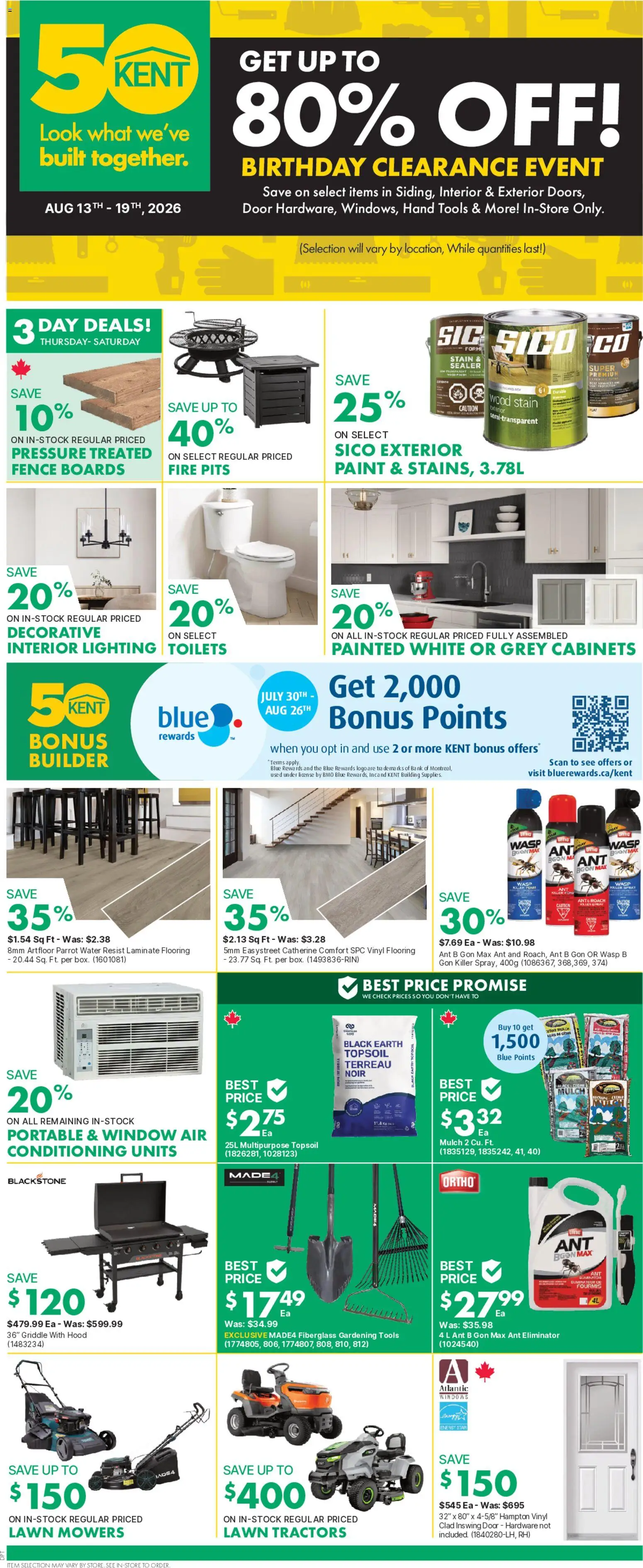 Preview of leaflet Kent weekly flyer - NS from shop Kent is valid from Aug 13, 2026