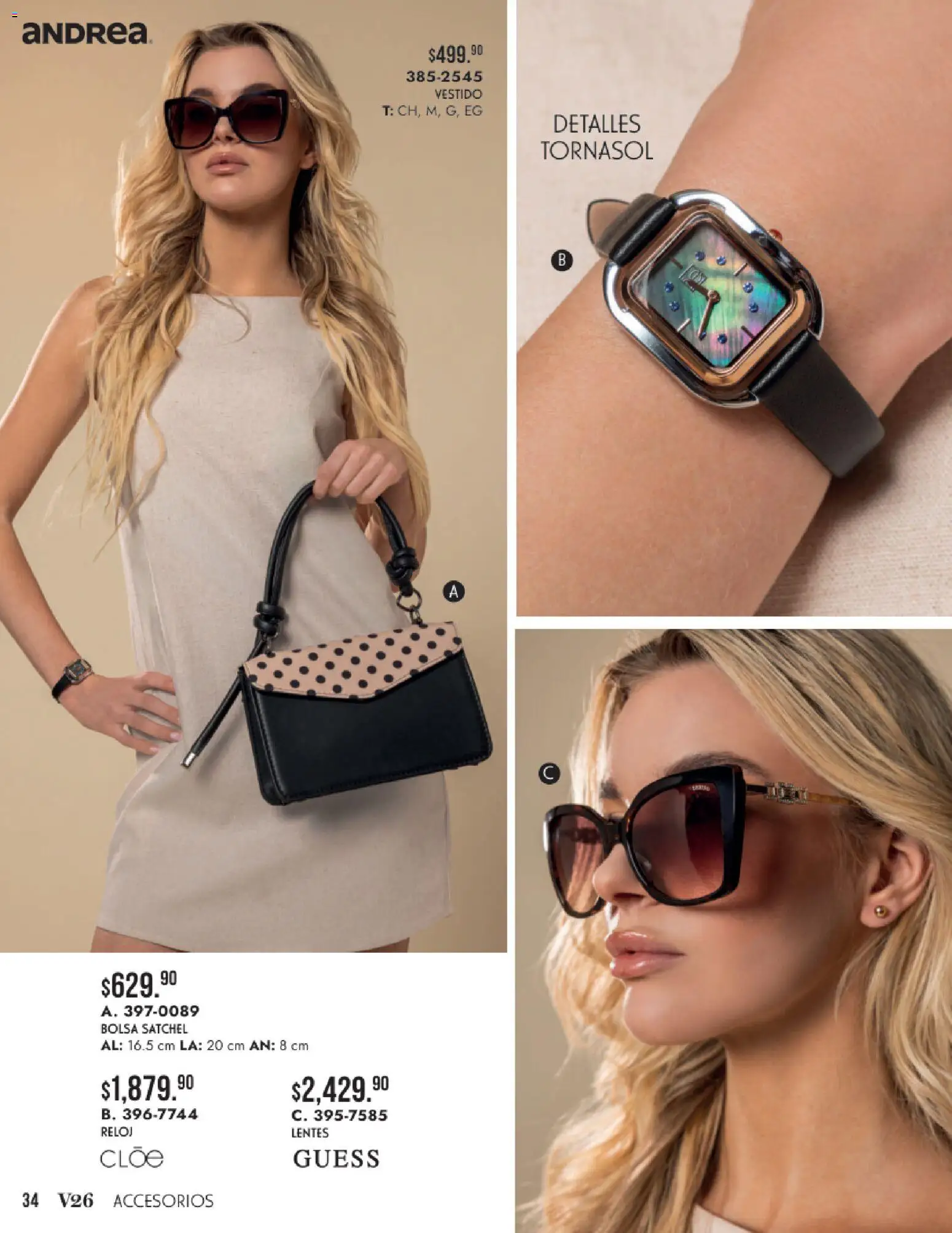Vista previa las ofertas de la tienda Andrea - Andrea catálogo Accesorios para todos desde el 24/05/2026 