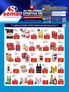 Pré-Visualização do folheto "Semar Supermercado - Ofertas da semana" da loja Semar Supermercado válido a partir de 20/09/2026