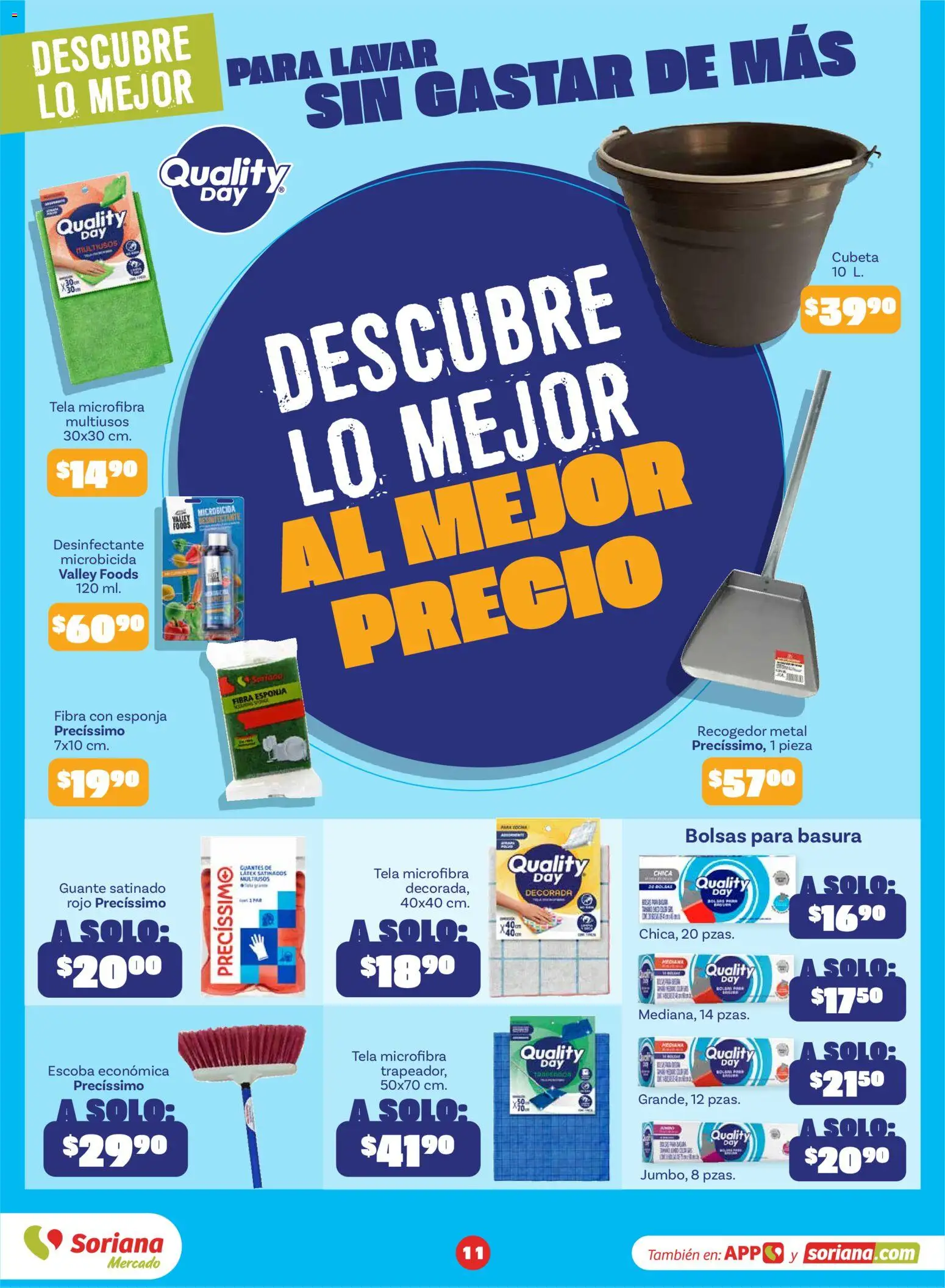 Vista previa las ofertas de la tienda Soriana - Soriana Descubre lo mejor al mejor precio Mercado Nacional desde el 01/09/2026 