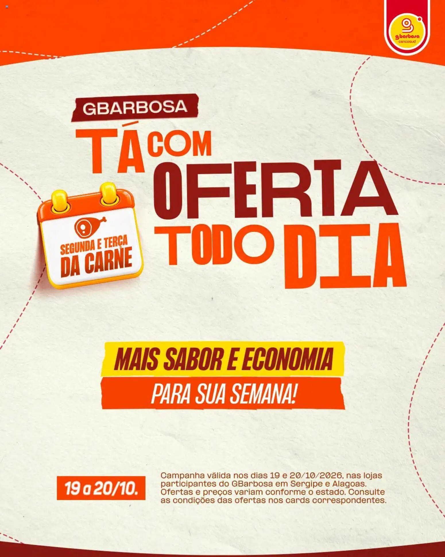 Pré-Visualização do folheto "Gbarbosa - Ofertas da semana" da loja Gbarbosa válido a partir de 19/10/2026