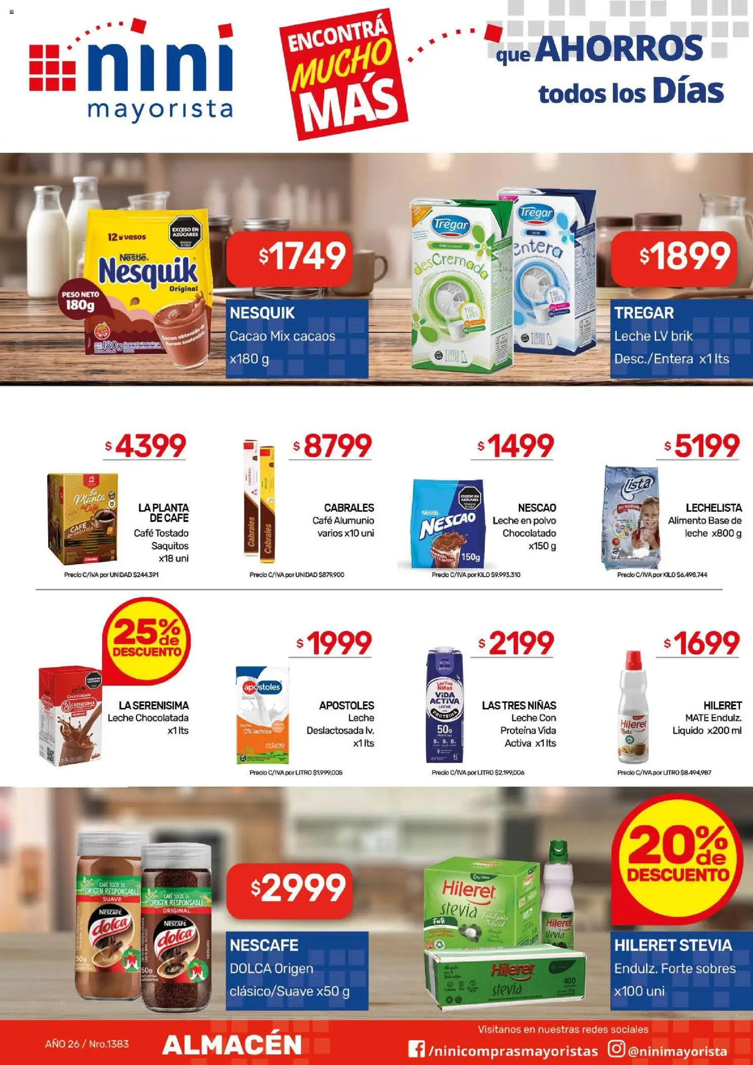 Vista previa del folleto de la tienda NINI Mayorista válido desde el 26/10/2026 