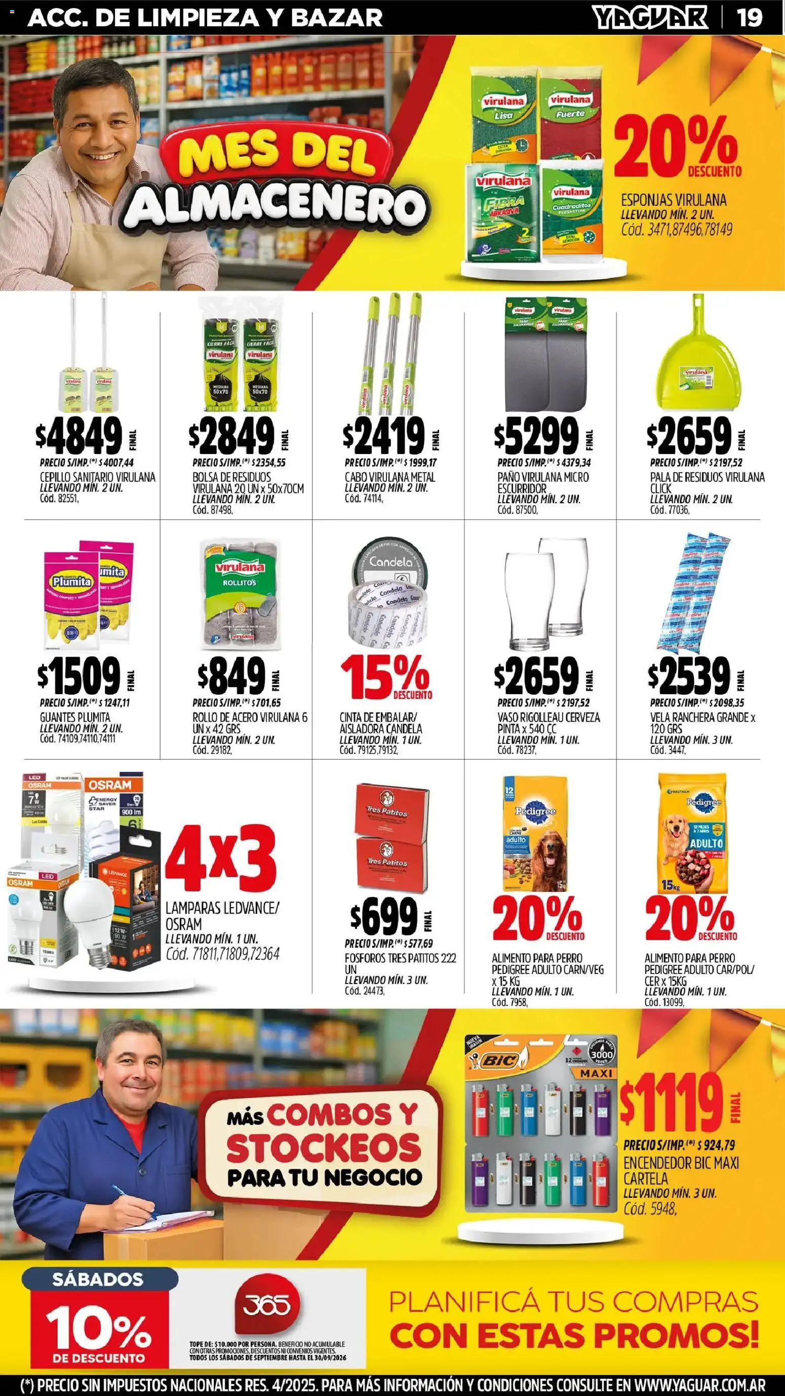 Vista previa del folleto de la tienda Yaguar válido desde el 31/08/2026 