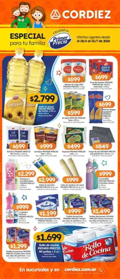 Vista previa del folleto de la tienda Cordiez válido desde el 18/06/2026 