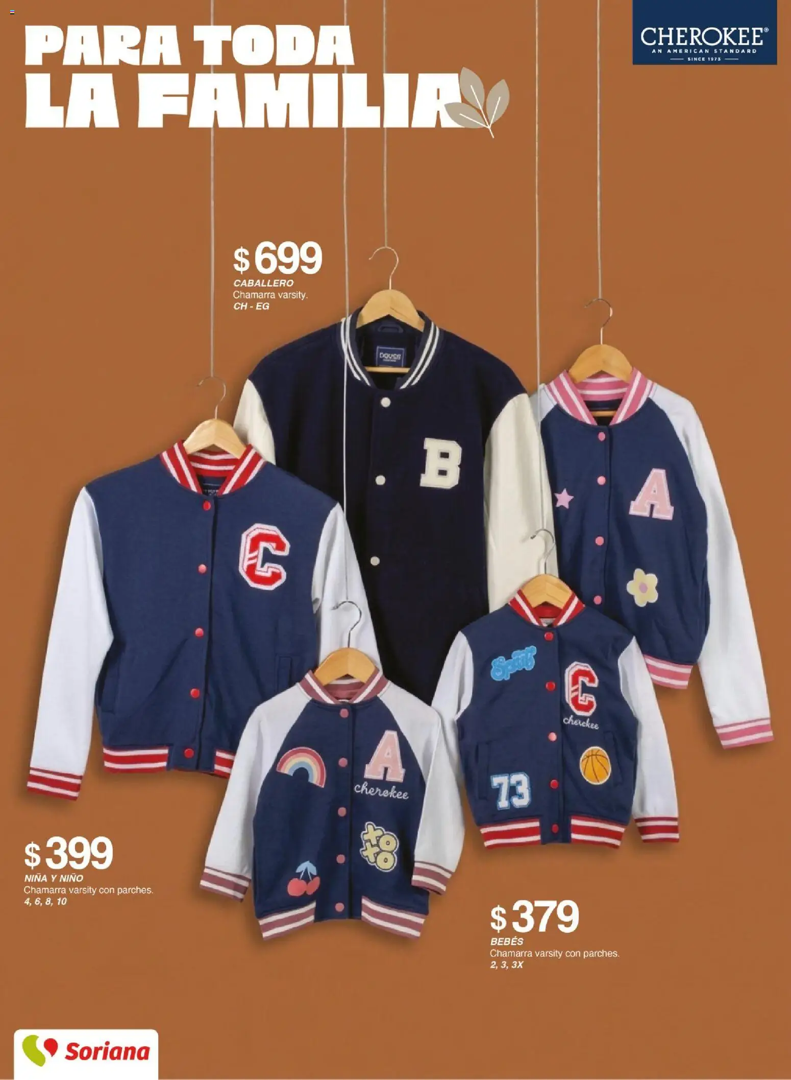 Vista previa las ofertas de la tienda Soriana - Soriana catálogo otoño invierno desde el 30/09/2026 - Chamarra