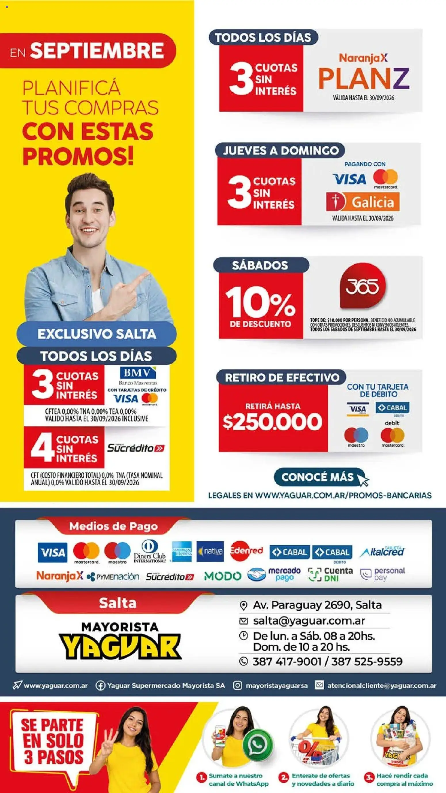 Vista previa del folleto de la tienda Yaguar válido desde el 21/09/2026 