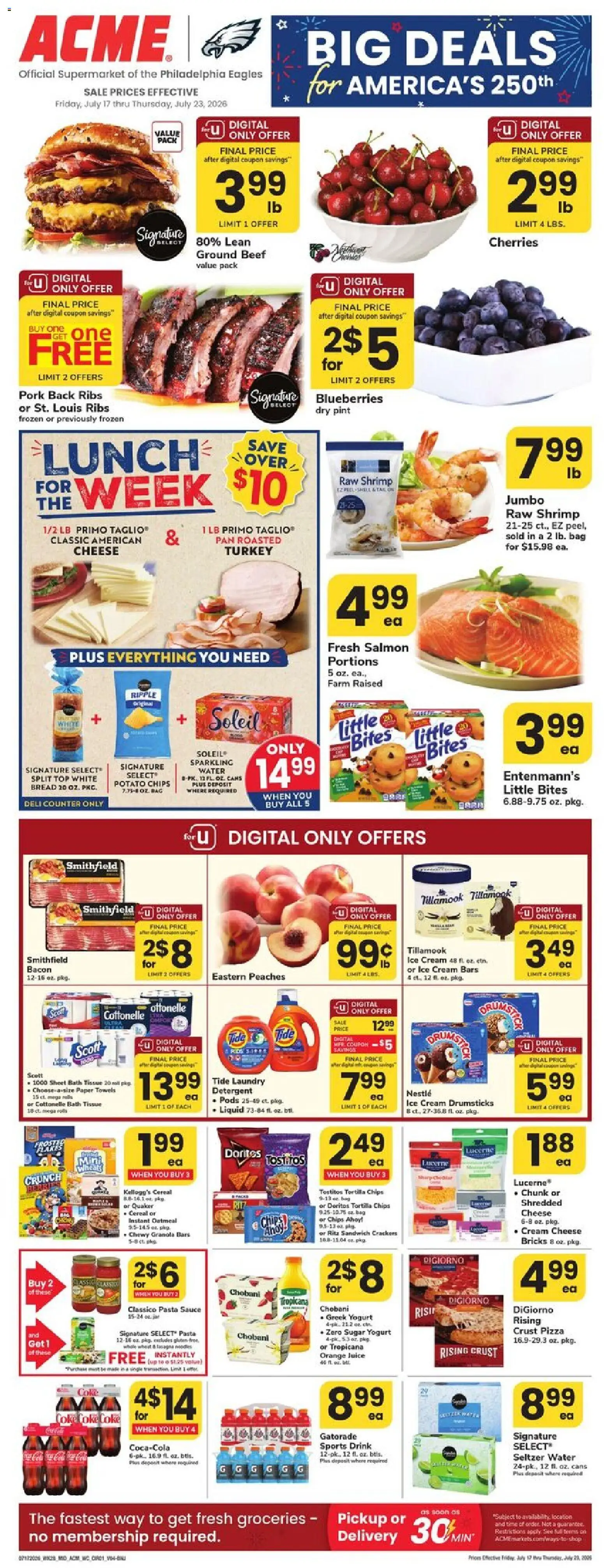 Ad Preview of Acme Acme Weekly Ad from 07/17/2026