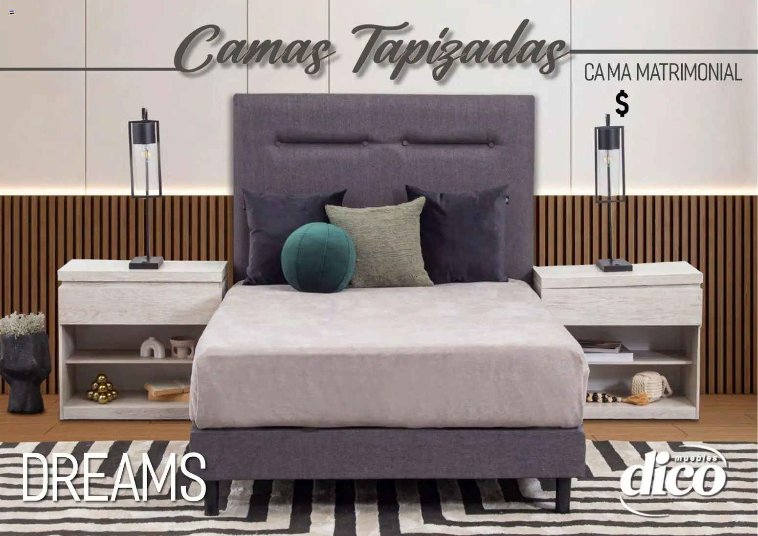 Vista previa las ofertas de la tienda Muebles Dico - Muebles Dico catálogo Camas tapizadas desde el 01/04/2026 