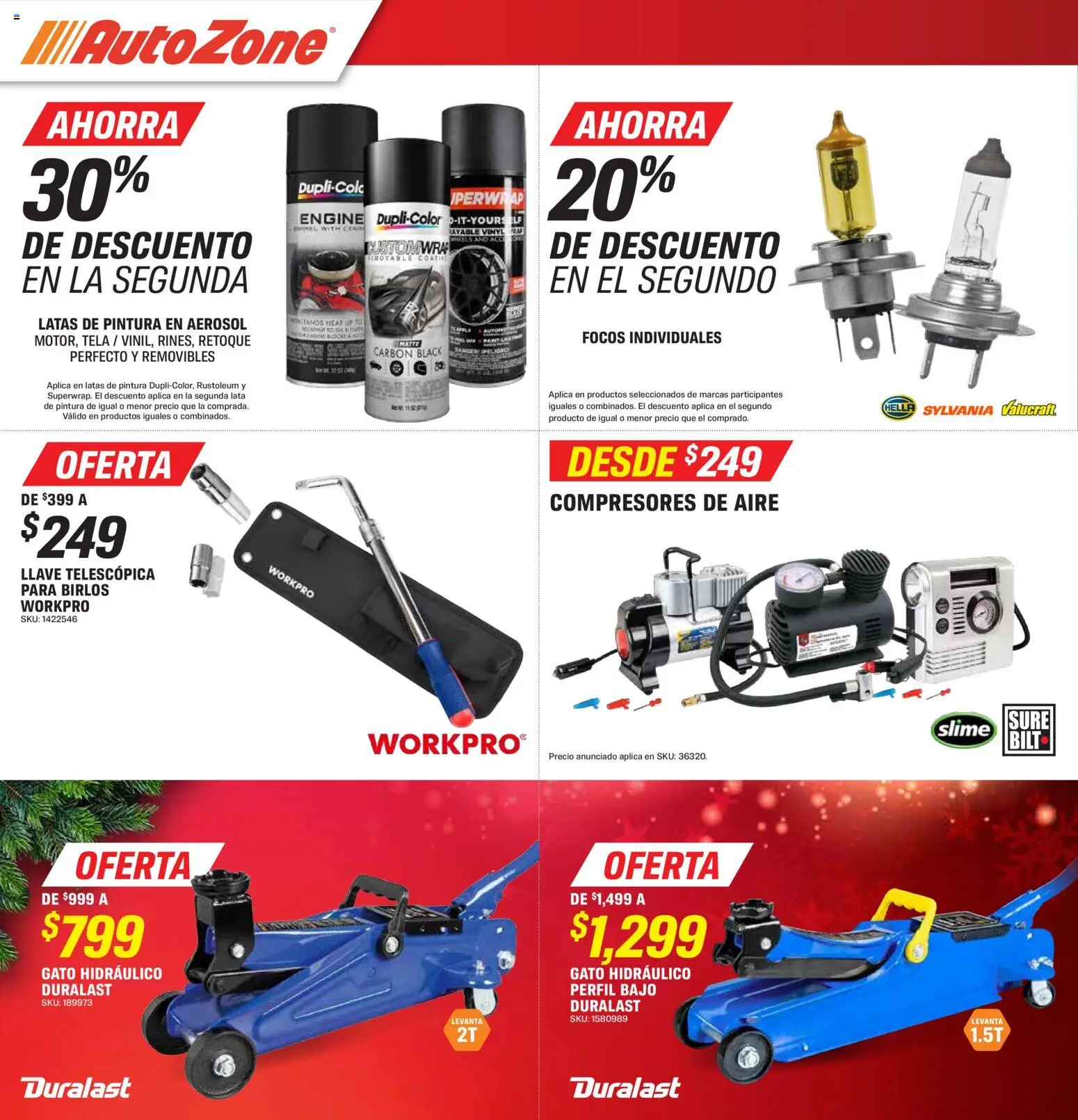 Vista previa las ofertas de la tienda AutoZone - AutoZone catálogo desde el 25/10/2026 