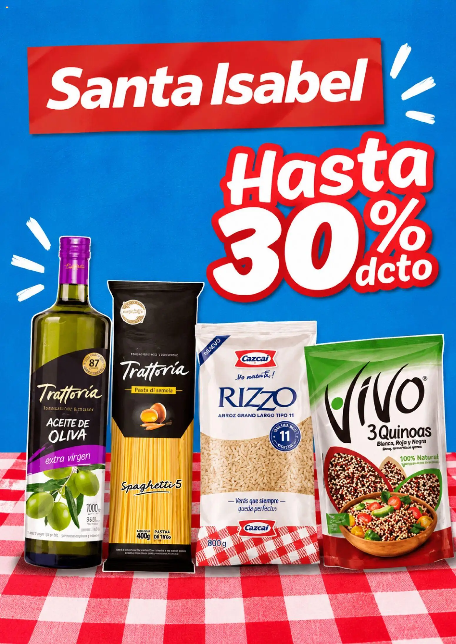 Folleto de la tienda Santa Isabel válido desde el 19.10.2026 