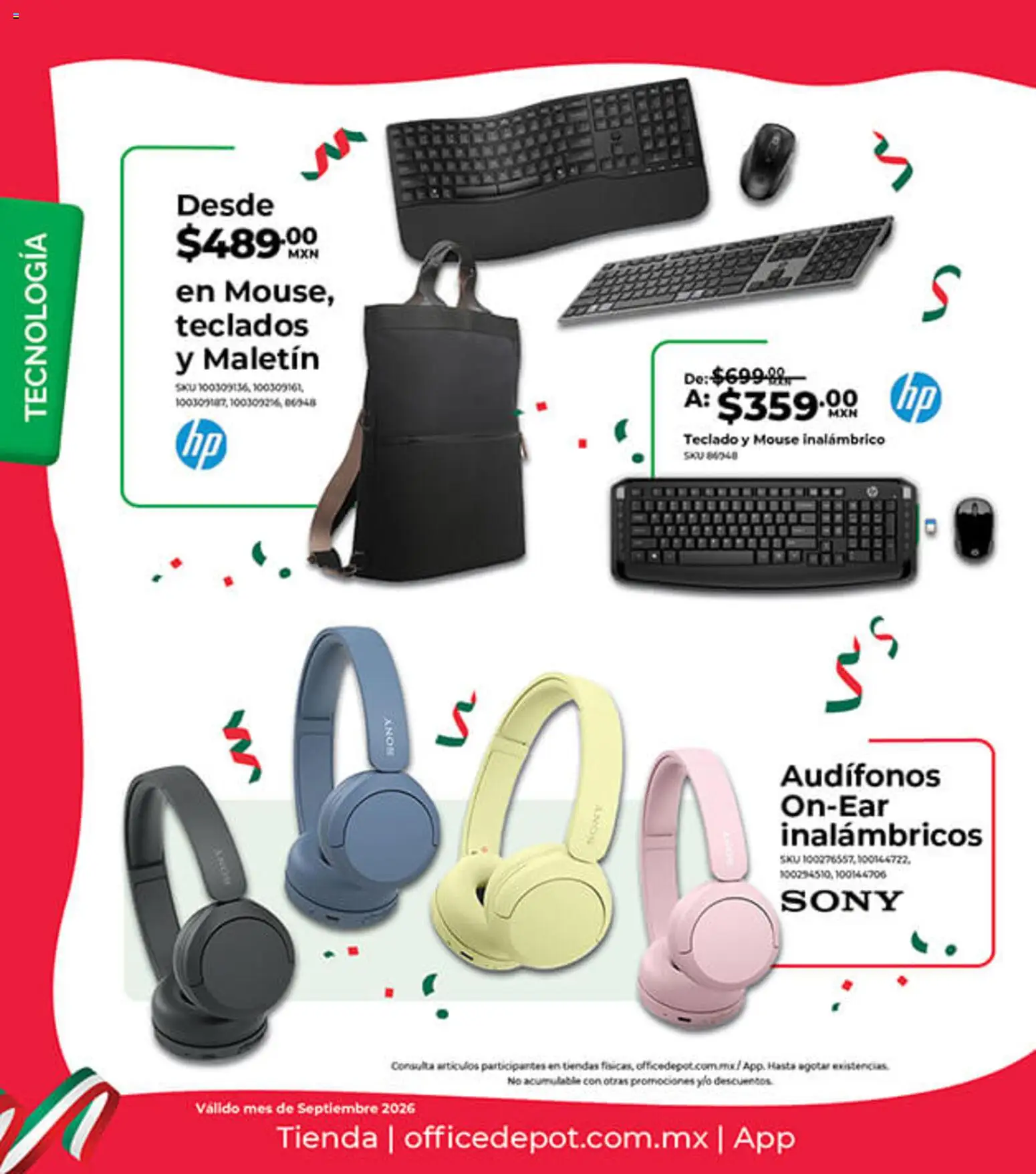 Vista previa las ofertas de la tienda Office Depot - Office Depot catálogo desde el 01/09/2026 