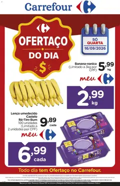 Pré-Visualização do folheto "Carrefour ofertas do Dia" da loja Carrefour válido a partir de 16/09/2026