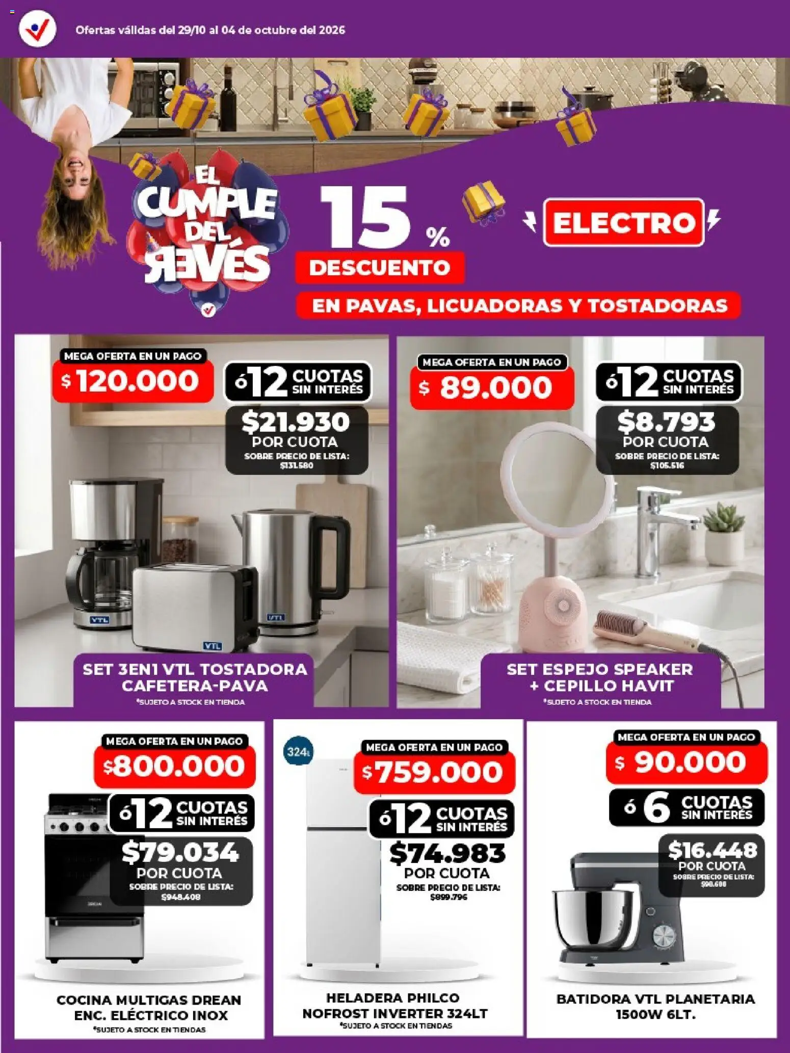 Vista previa del folleto de la tienda Vital válido desde el 29/09/2026 