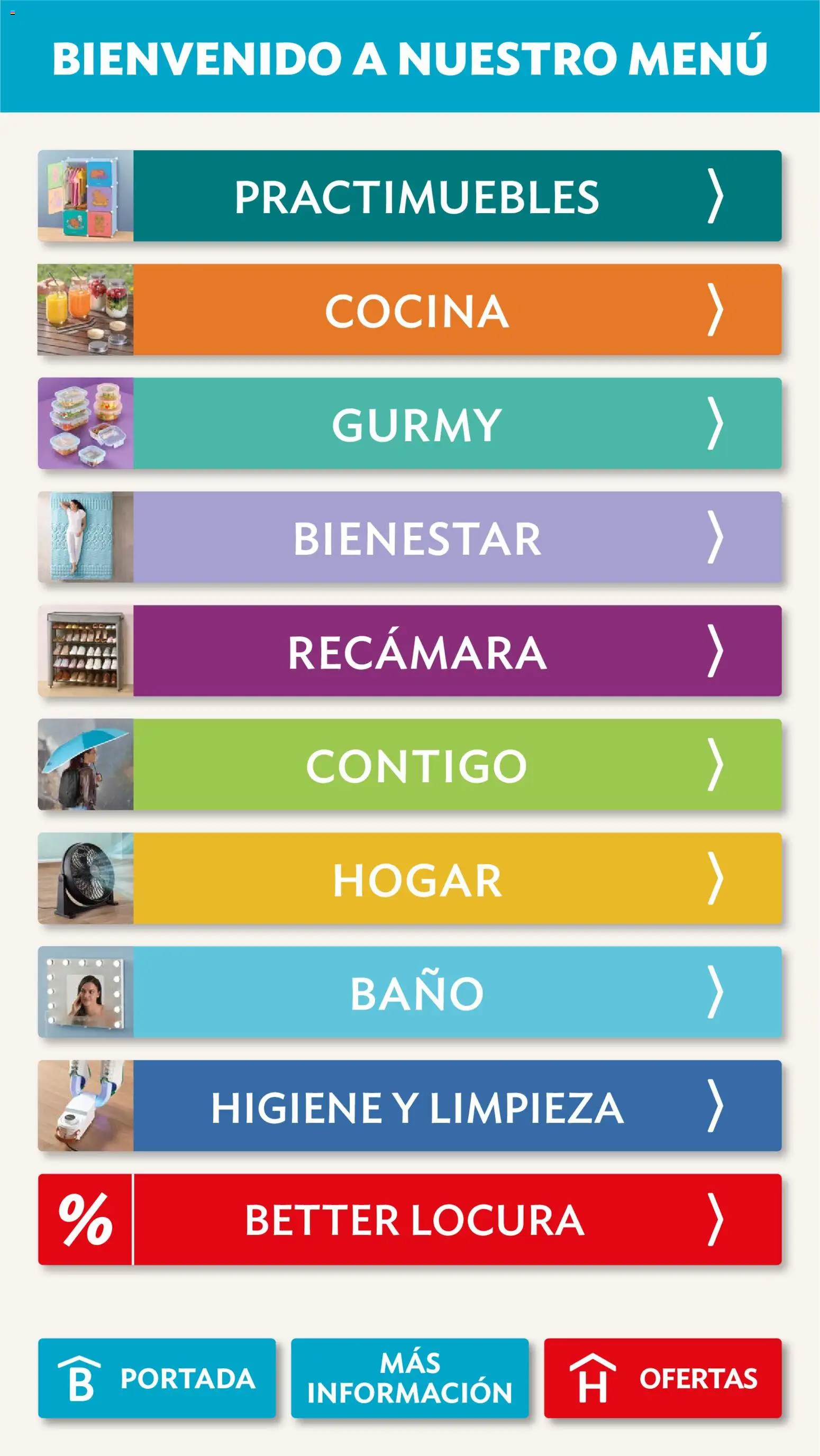 Vista previa las ofertas de la tienda Betterware - Betterware campaña 8 2026 desde el 03/08/2026 