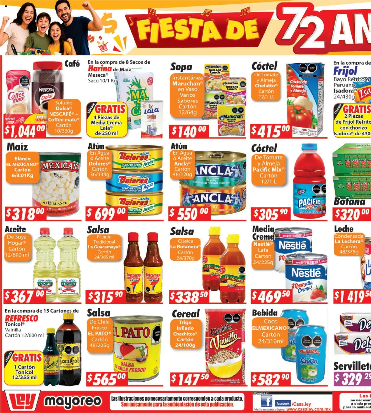 Vista previa las ofertas de la tienda Casa Ley - Casa Ley folleto Frontera desde el 07/09/2026 