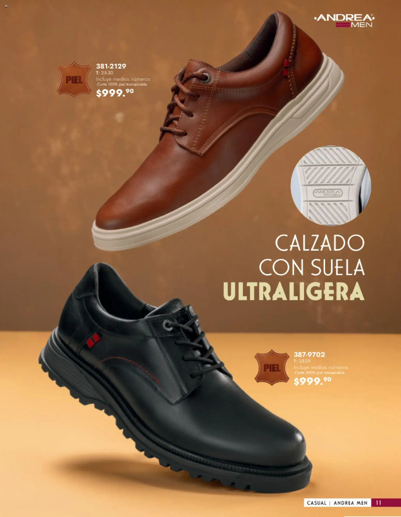 Vista previa las ofertas de la tienda Andrea - Catálogo Calzado Caballero desde el 25/01/2026 