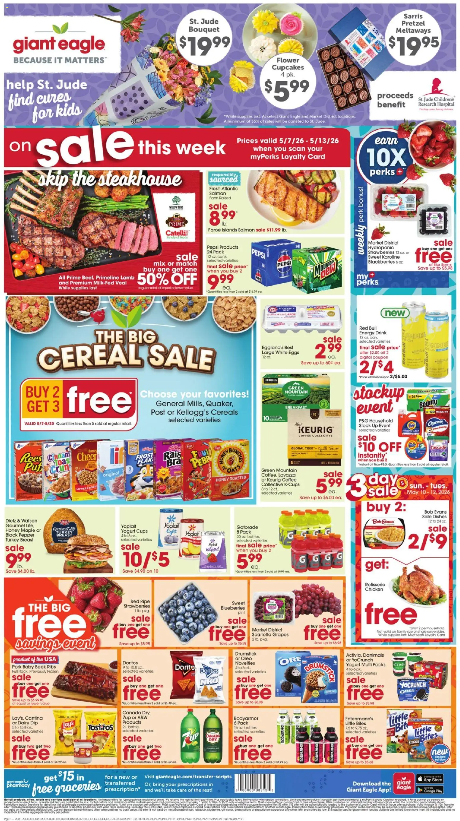 Ad Preview of Giant Eagle Giant Eagle Weekly Ad from 05/07/2026