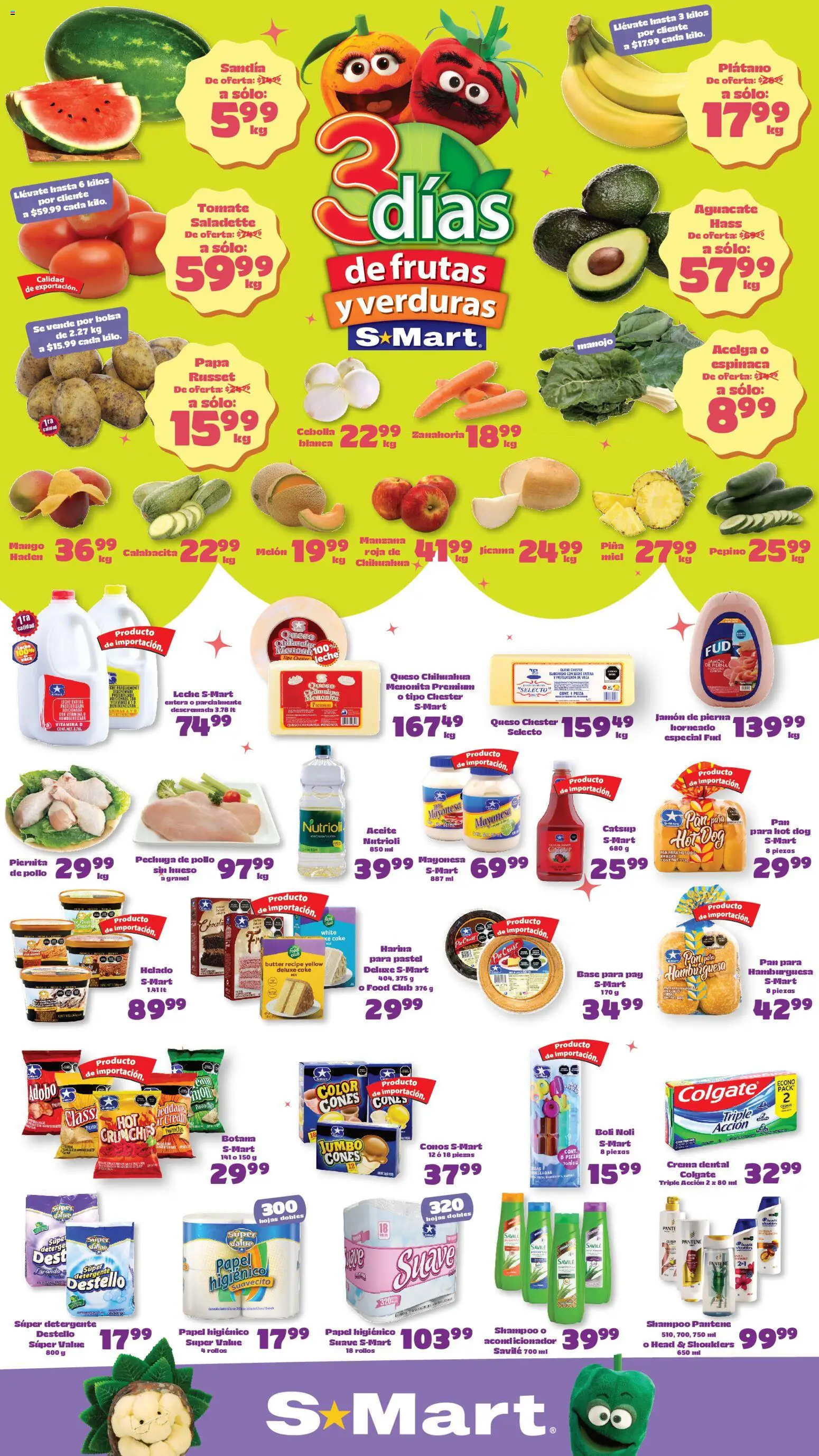 Vista previa las ofertas de la tienda S-Mart - S-Mart folleto Monterrey desde el 05/05/2026 