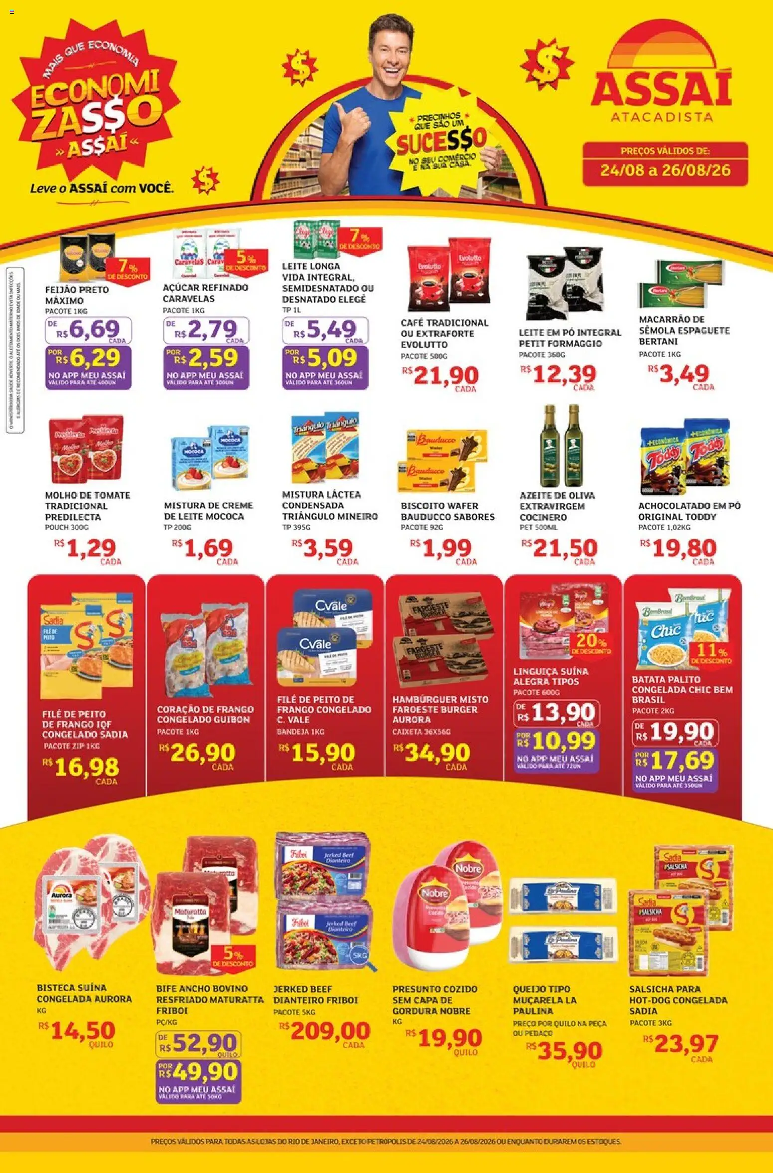 Pré-Visualização do folheto "Assaí Atacadista ofertas - RJ" da loja Assaí Atacadista válido a partir de 24/08/2026