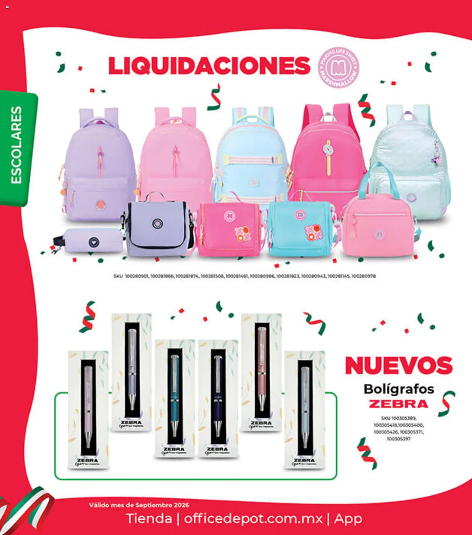 Vista previa las ofertas de la tienda Office Depot - Office Depot catálogo desde el 01/09/2026 