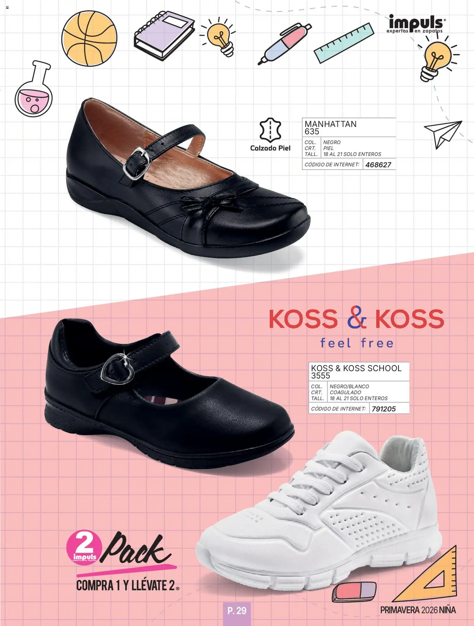 Vista previa las ofertas de la tienda Impuls - Catálogo Niña desde el 01/01/2026 - Zapatos