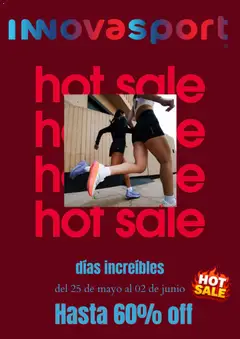 Vista previa las ofertas de la tienda Innovasport - Innovasport Hot sale desde el 25/05/2026 
