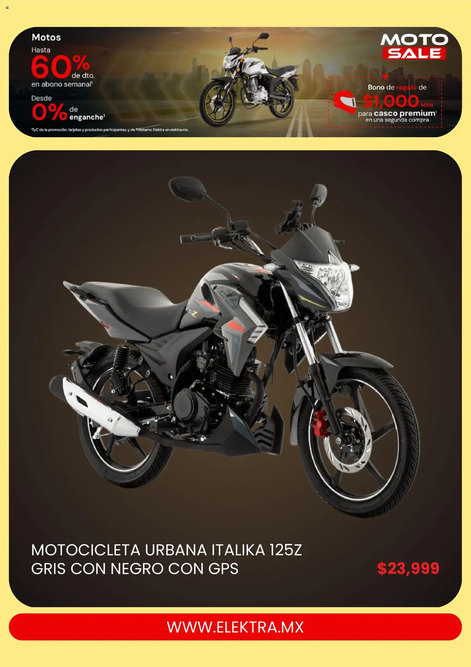 Vista previa las ofertas de la tienda Elektra - Elektra catálogo desde el 26/09/2026 