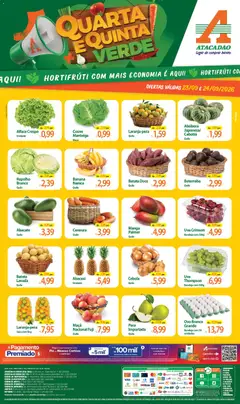 Pré-Visualização do folheto "Atacadão ofertas - GO" da loja Atacadão válido a partir de 23/09/2026