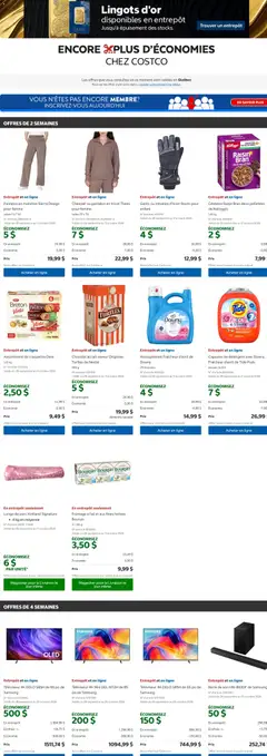 Preview of leaflet Costco circulaire from shop Costco is valid from Sep 28, 2026