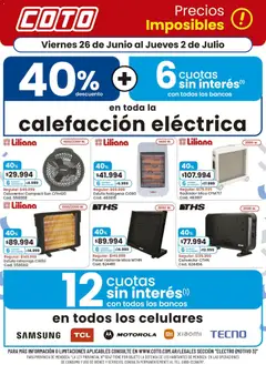 Vista previa del folleto de la tienda Coto válido desde el 26/06/2026 