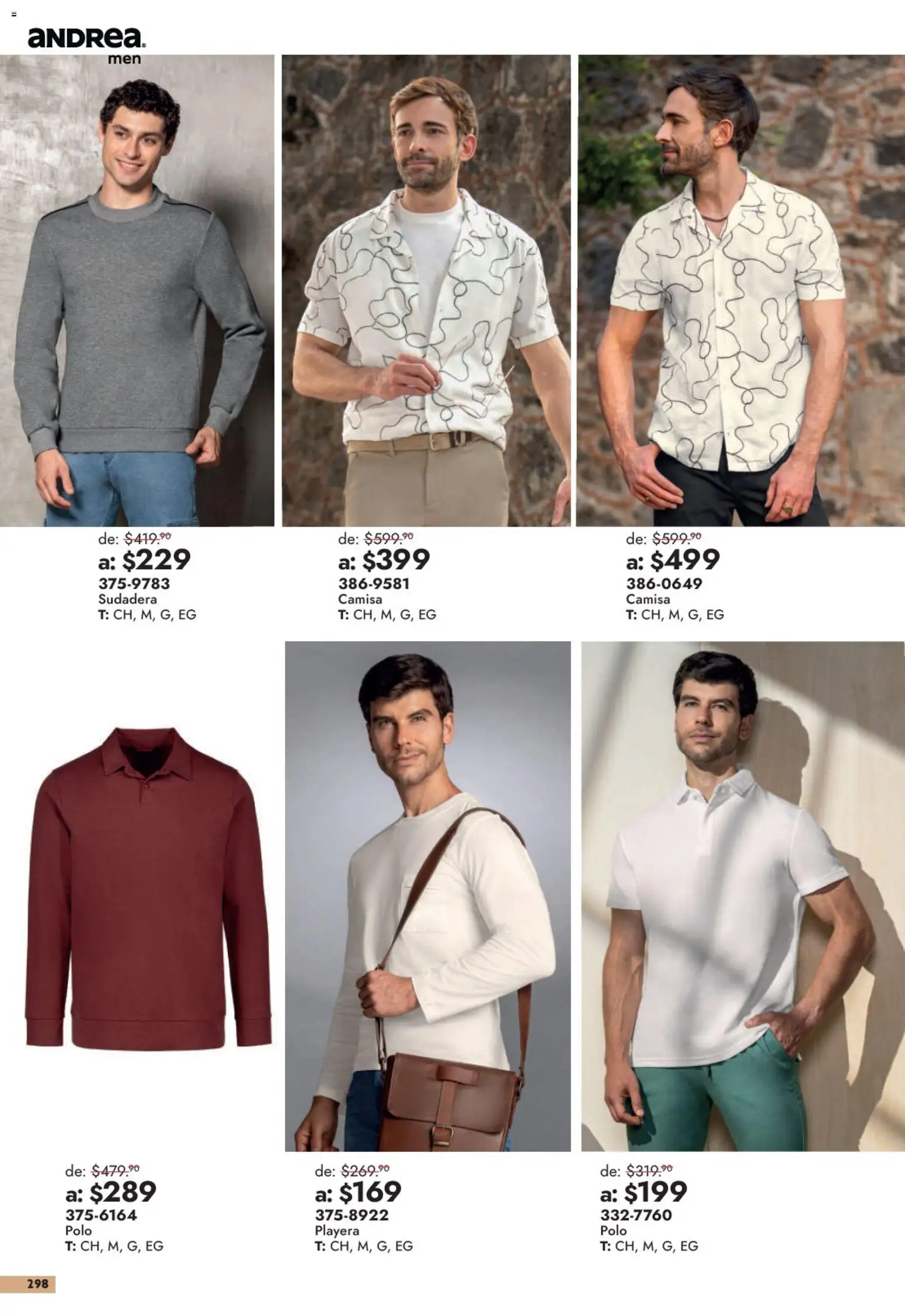 Vista previa las ofertas de la tienda Andrea - Andrea catálogo Outlet desde el 13/09/2026 