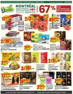 Un aperçu du dépliant Btrust Supermarket weekly flyer / circulaire du magasin Btrust Supermarket est valide à partir 6 août 2026