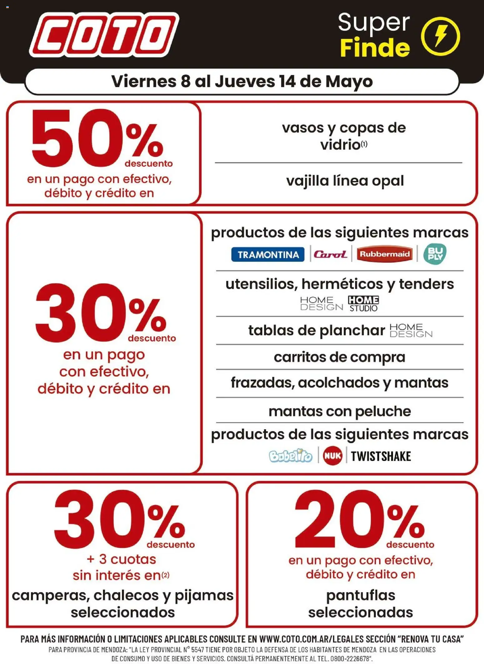 Vista previa del folleto de la tienda Coto válido desde el 08/05/2026 