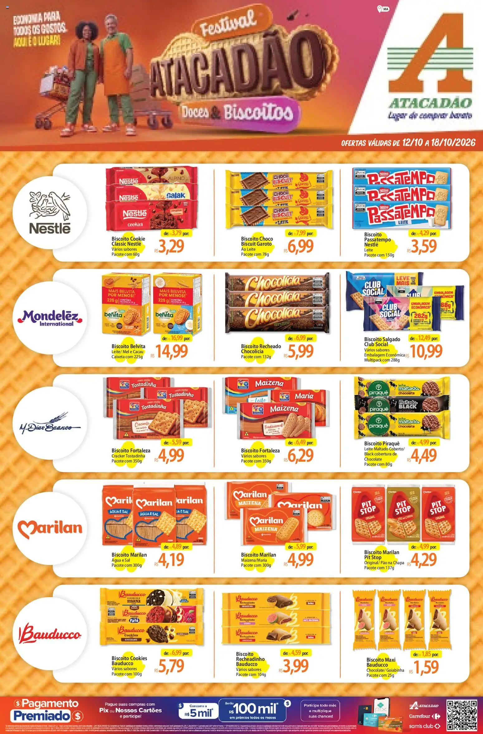 Pré-Visualização do folheto "Atacadão ofertas - MA" da loja Atacadão válido a partir de 12/10/2026