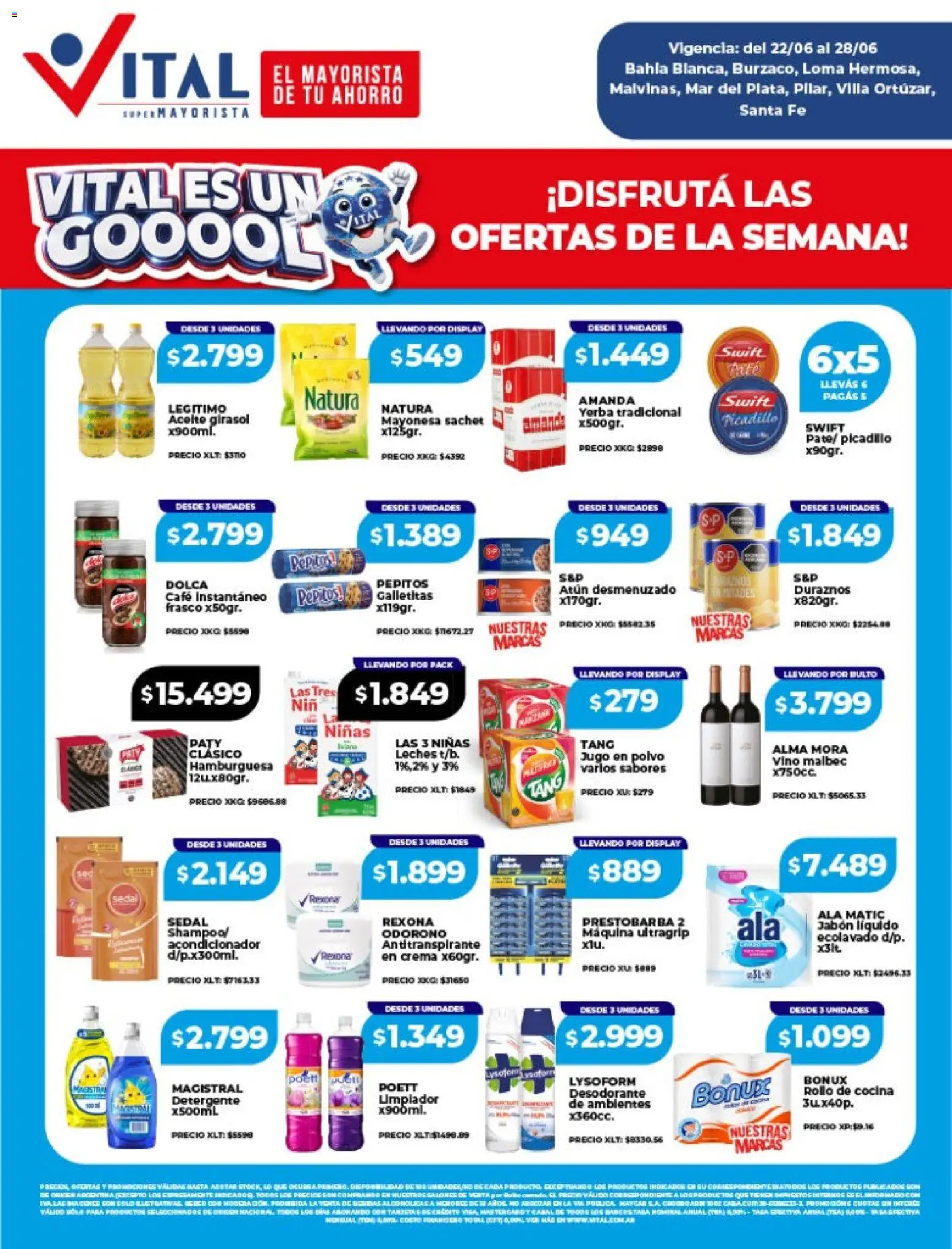 Vista previa del folleto de la tienda Vital válido desde el 22/06/2026 