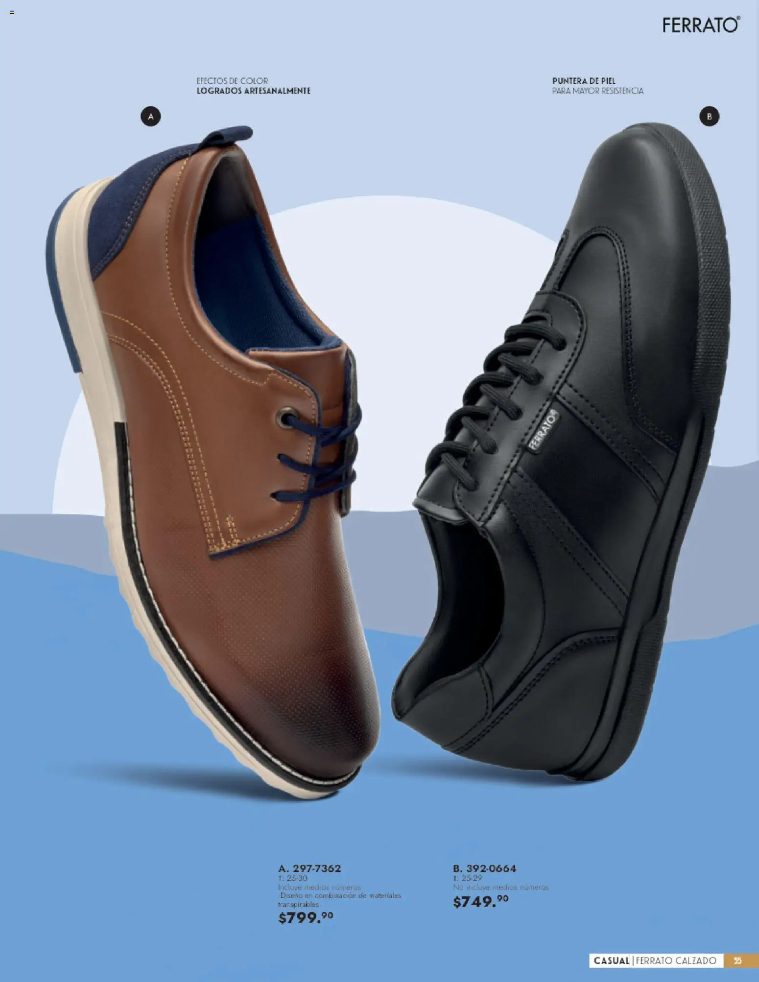 Vista previa las ofertas de la tienda Andrea - Andrea catálogo Calzado Caballero desde el 23/08/2026 