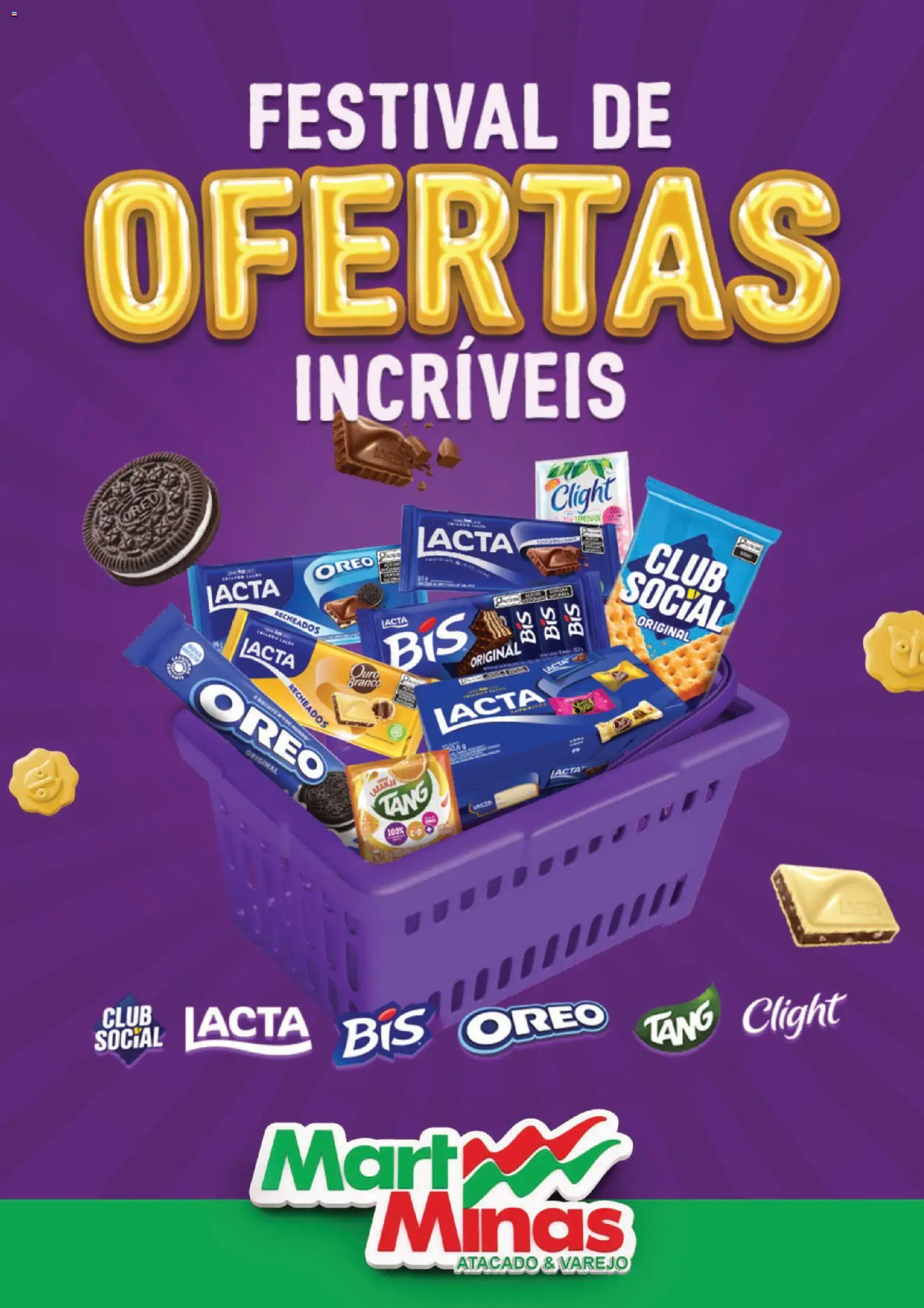 Pré-Visualização do folheto "Mart Minas ofertas Incríveis" da loja Mart Minas válido a partir de 30/07/2026