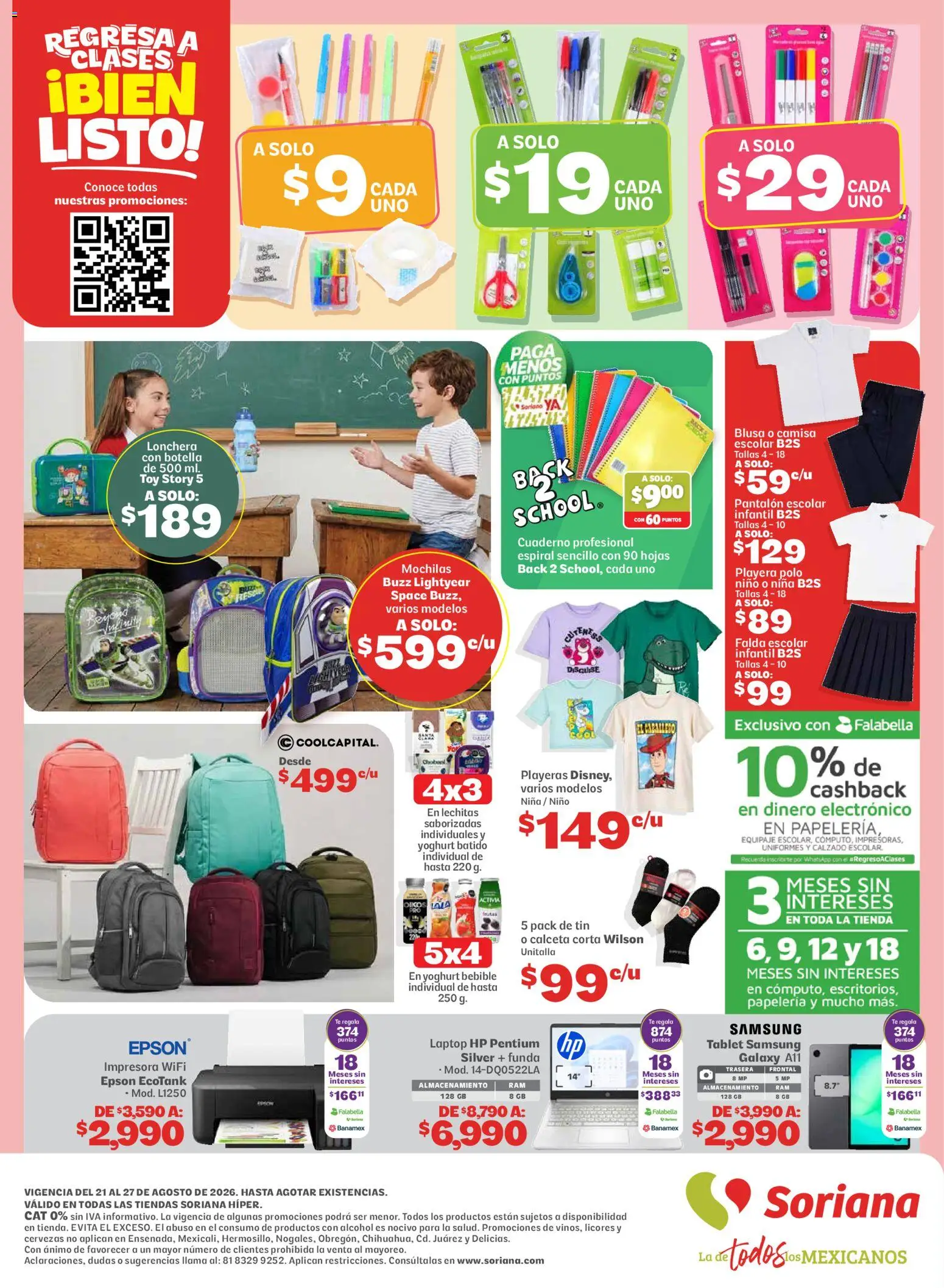 Vista previa las ofertas de la tienda Soriana - Soriana folleto desde el 21/08/2026 