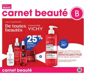 Un aperçu du dépliant Uniprix - Carnet Beauté du magasin Uniprix est valide à partir 27 août 2026
