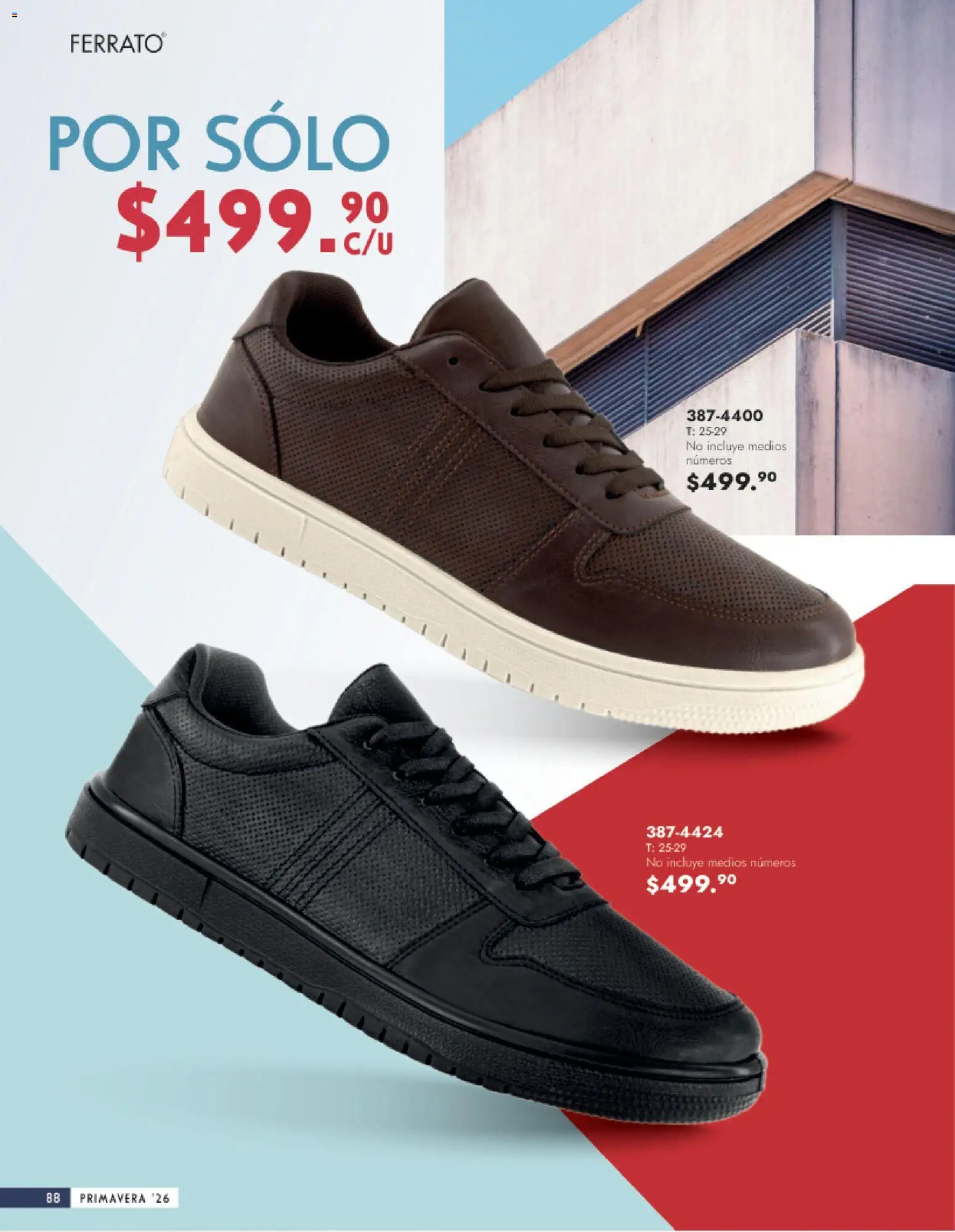 Vista previa las ofertas de la tienda Andrea - Catálogo Calzado Caballero desde el 25/01/2026 