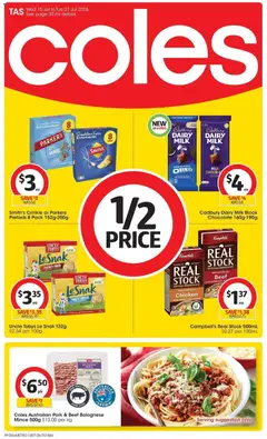 Preview of catalogue Coles catalogue TAS from shop Coles valid 15/07/2026