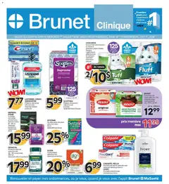 Un aperçu du dépliant Brunet flyer - Clinique du magasin Brunet est valide à partir 18 juin 2026