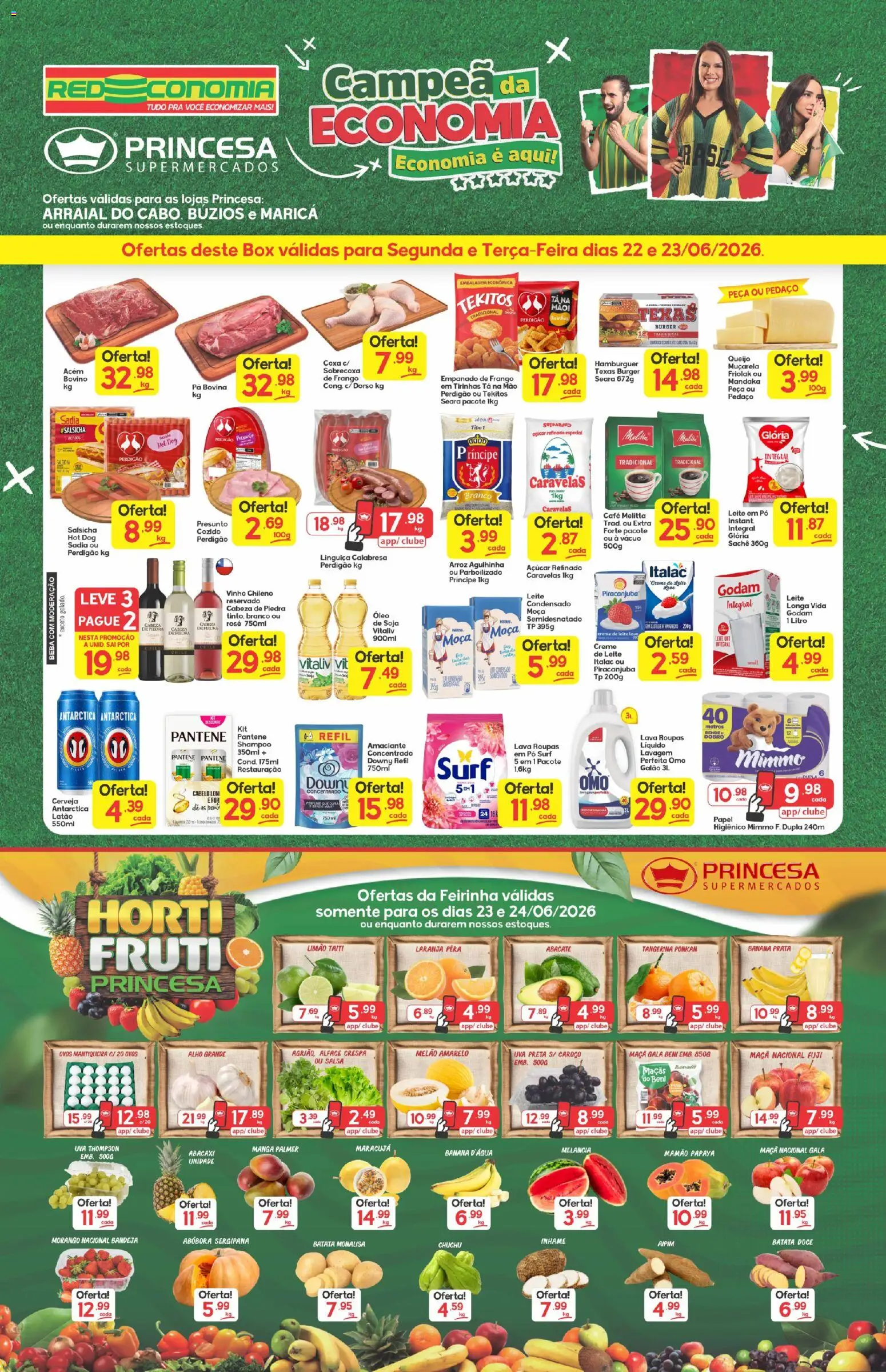Pré-Visualização do folheto "Princesa ofertas" da loja Princesa válido a partir de 22/06/2026