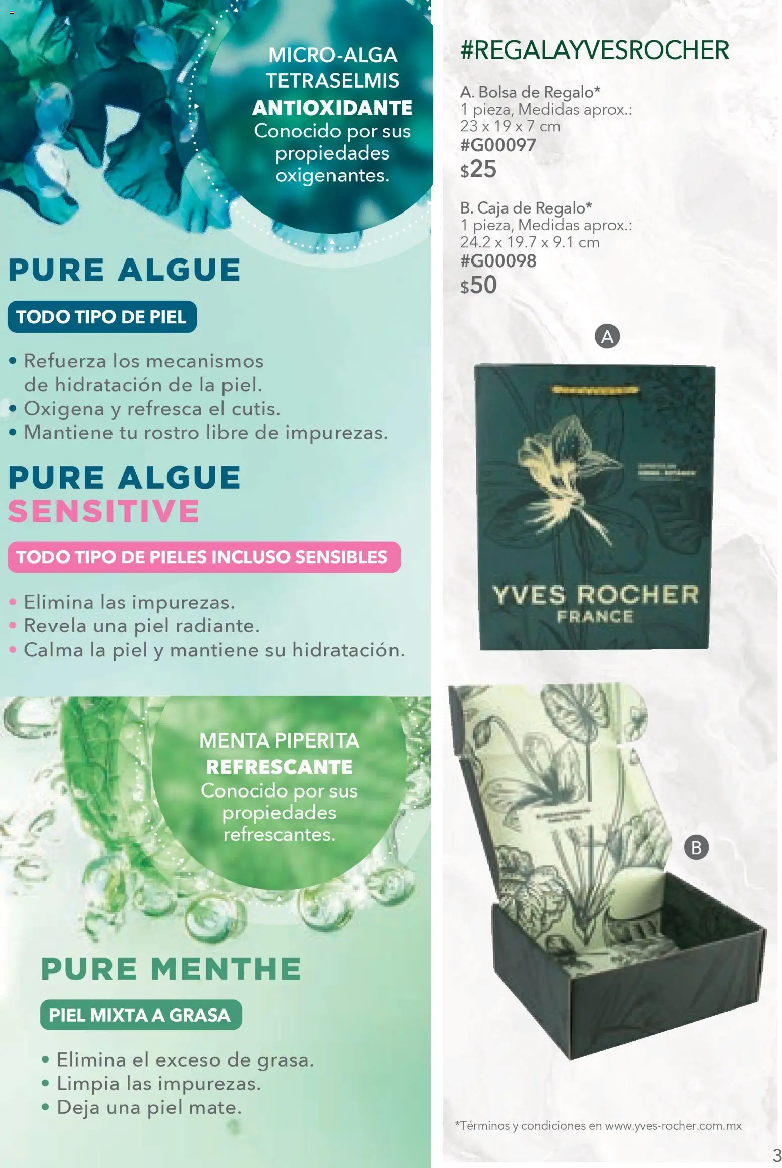 Vista previa las ofertas de la tienda Yves Rocher - Campaña 4 2026 desde el 03/03/2026 - Bolsa, Caja, Puré