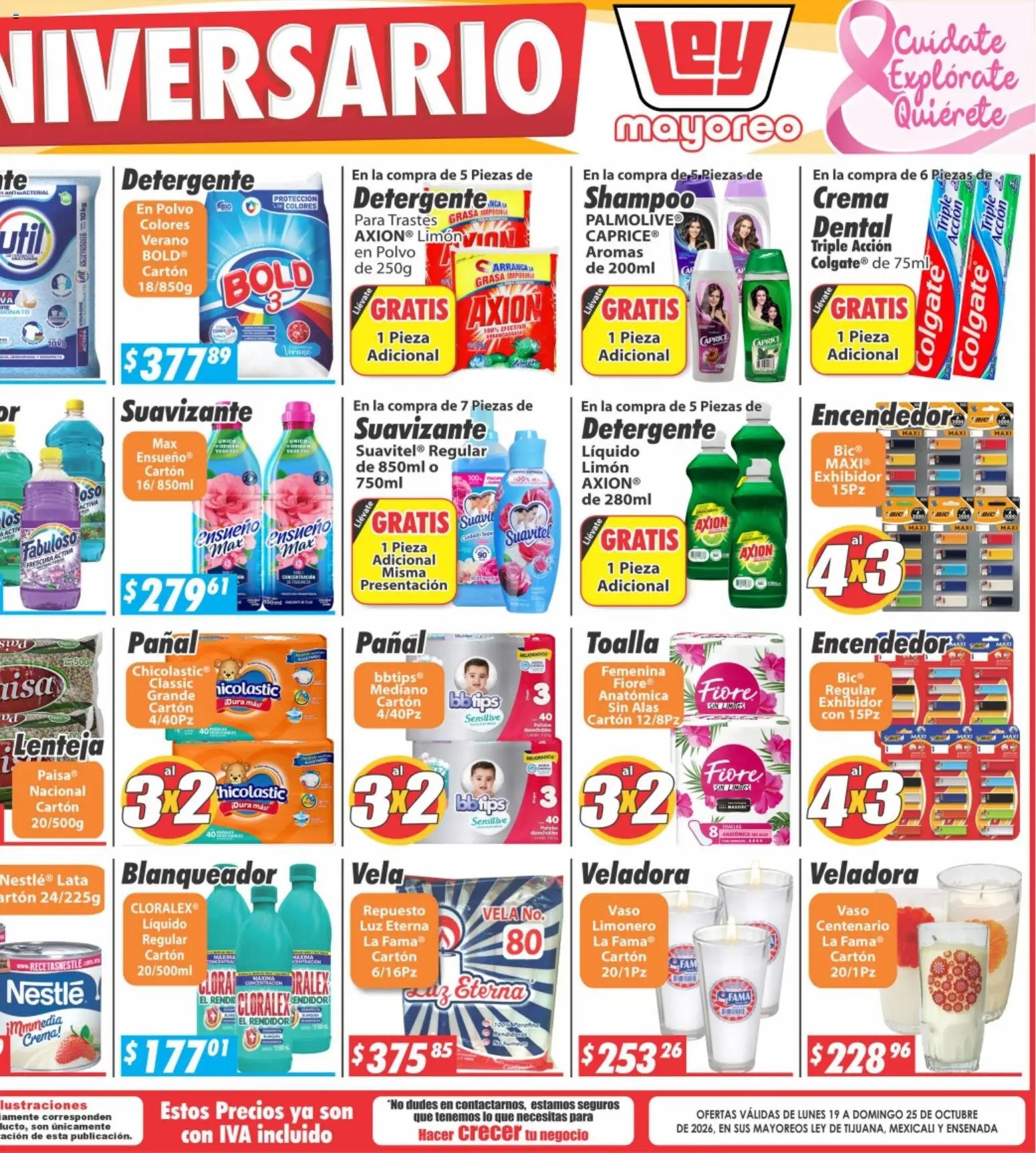 Vista previa las ofertas de la tienda Casa Ley - Casa Ley folleto Frontera desde el 19/10/2026 