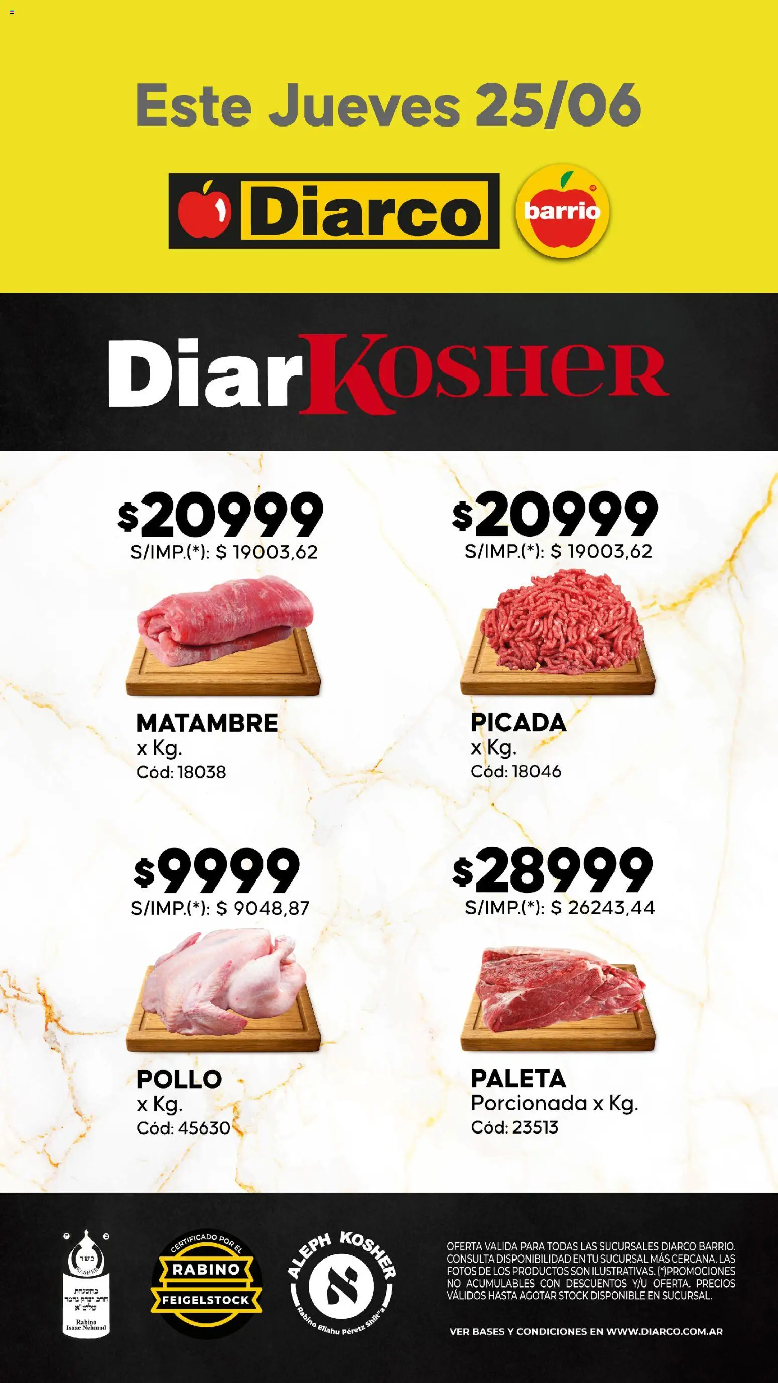 Vista previa del folleto de la tienda Diarco válido desde el 25/06/2026 