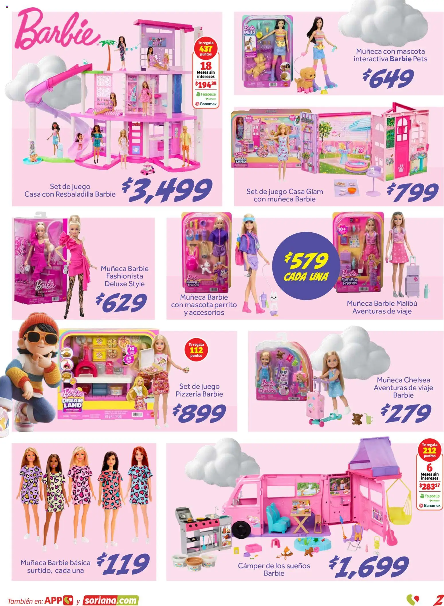 Vista previa las ofertas de la tienda Soriana - Soriana folleto Reino de los Juguetes desde el 15/10/2026 
