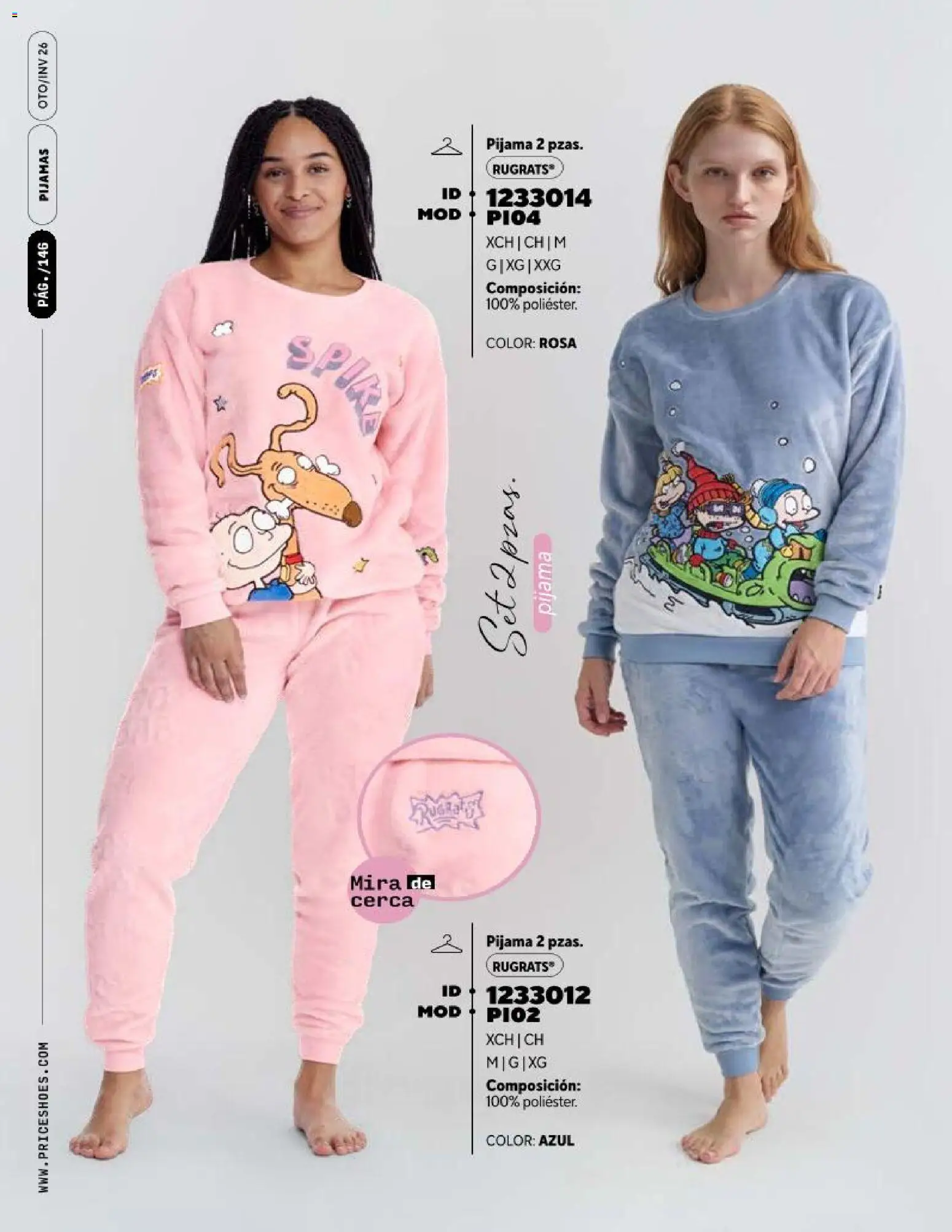 Vista previa las ofertas de la tienda Price Shoes - Price Shoes catálogo Pijamas desde el 07/10/2026 