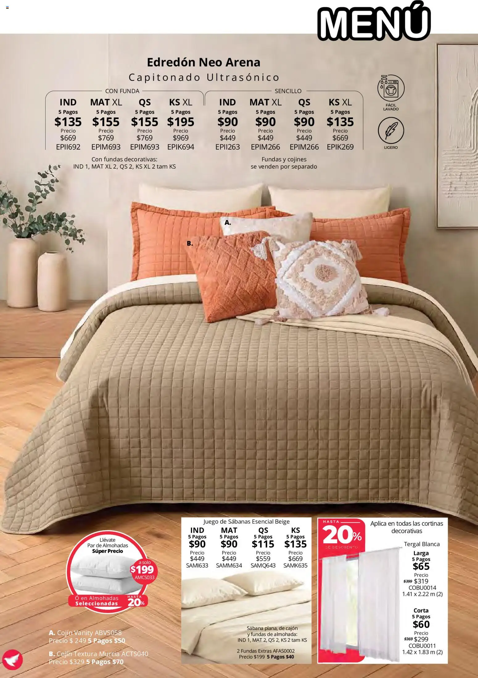 Vista previa las ofertas de la tienda Colchas Concord - Colchas Concord catálogo desde el 15/10/2026 