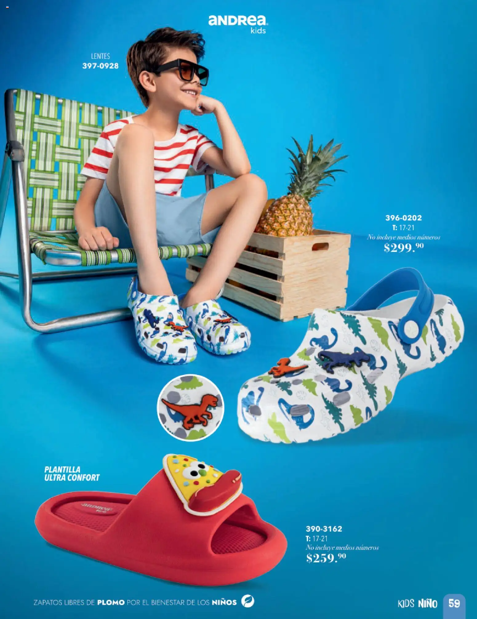 Vista previa las ofertas de la tienda Andrea - Andrea catálogo Infantil desde el 24/05/2026 - Zapatos, Lentes